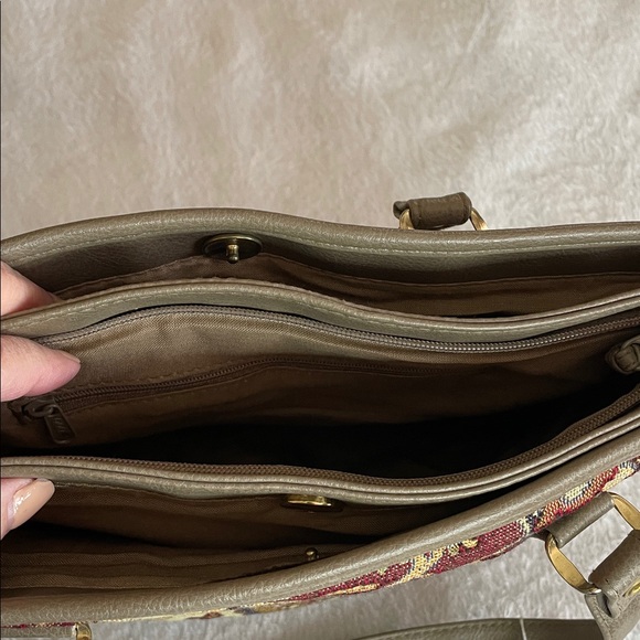 Classy Vintage Look NWT Floral Brocade Purse - Picture 7 of 15